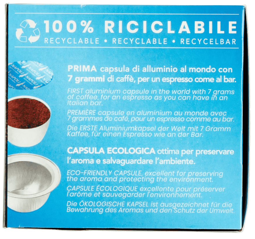 BIALETTI ESPRESSO NAPOLI 16 CAPSULE X 7 GR - immagine 2