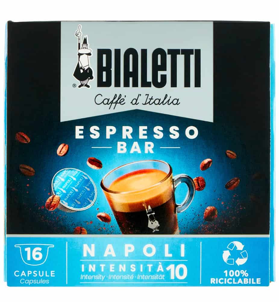 BIALETTI ESPRESSO NAPOLI 16 CAPSULE X 7 GR - immagine 5