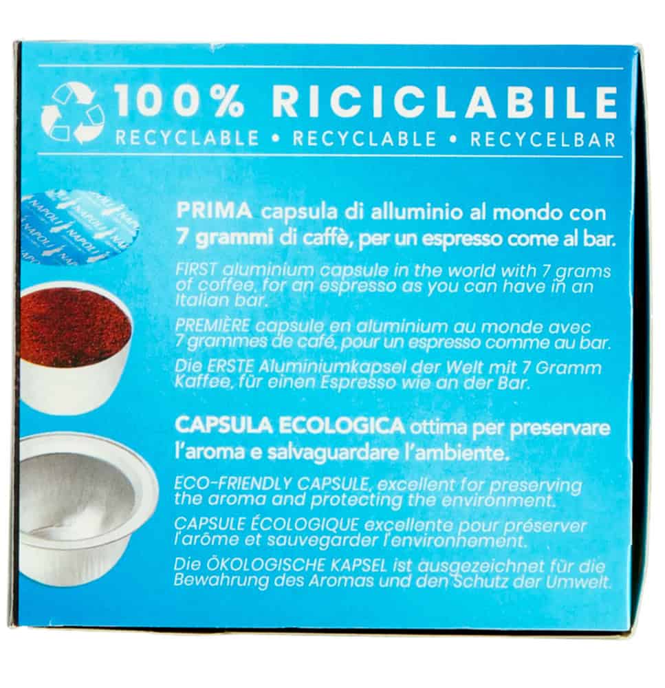 BIALETTI ESPRESSO NAPOLI 16 CAPSULE X 7 GR - immagine 6
