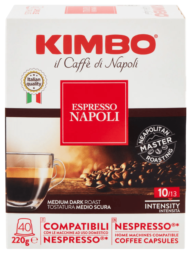 KIMBO CAPS.NESP.NAPOLI 40X5,5G - immagine 2