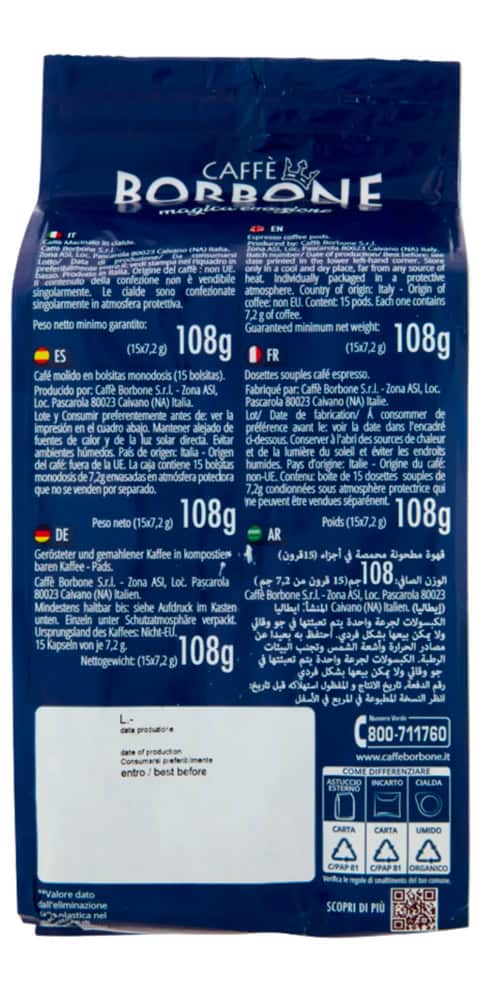 BORBONE MISCELA DECK 15 CIALDE - immagine 6