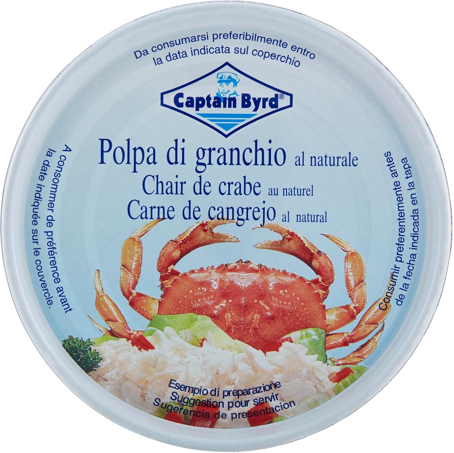 CAPTAIN BYRD POLPA DI GRANCHIO 200GR