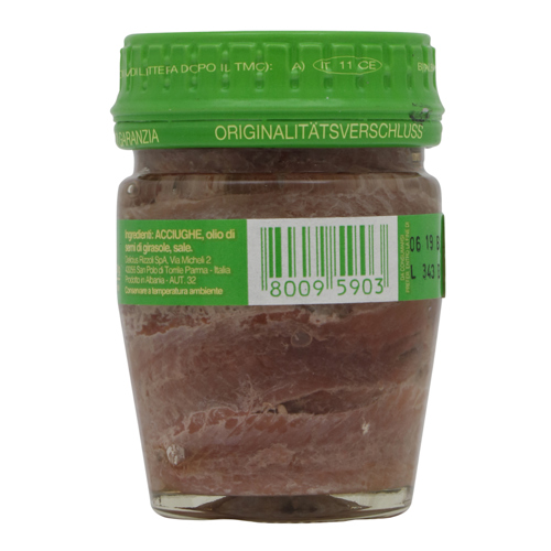 DELICIUS FILETTI DI ALICI OLIO DI SEMI DI GIRASOLE 58GR - immagine 4