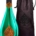 ARMAND DE BRIGNAC GREEN GOLFER VELVET BAG 75CL