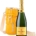 VEUVE CLICQUOT YELLOW LABEL PUFFY BOTTLE HOLDER JACKET 75CL