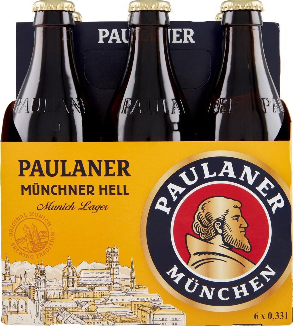 PAULANER MUNCHNER HELL BIRRA 6X33CL
