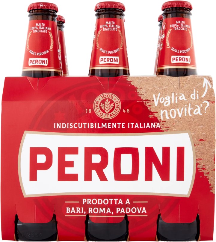 PERONI BIRRA BOTTIGLIA 6X33CL