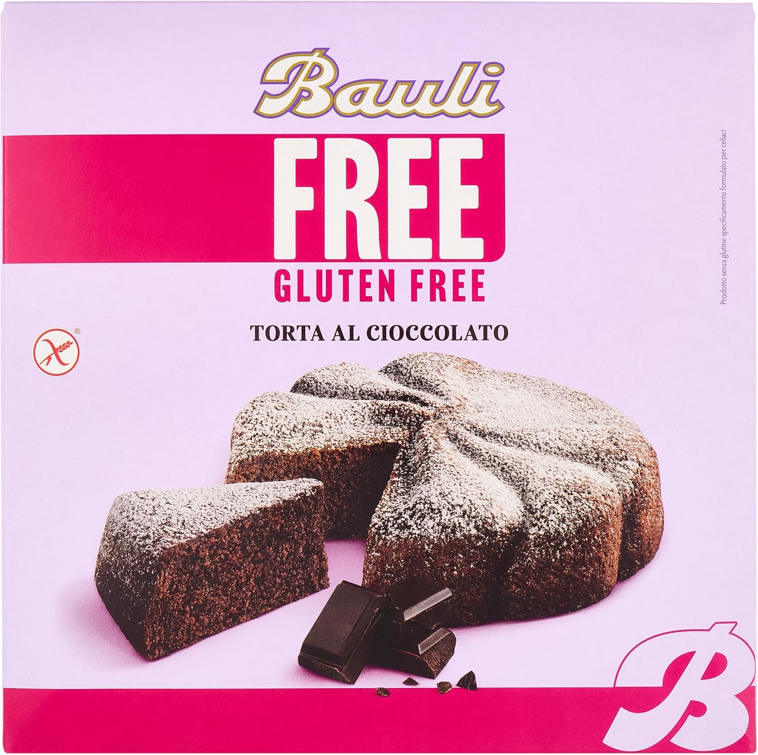 BAULI TORTA CHOCO SENZA GLUTINE 400GR