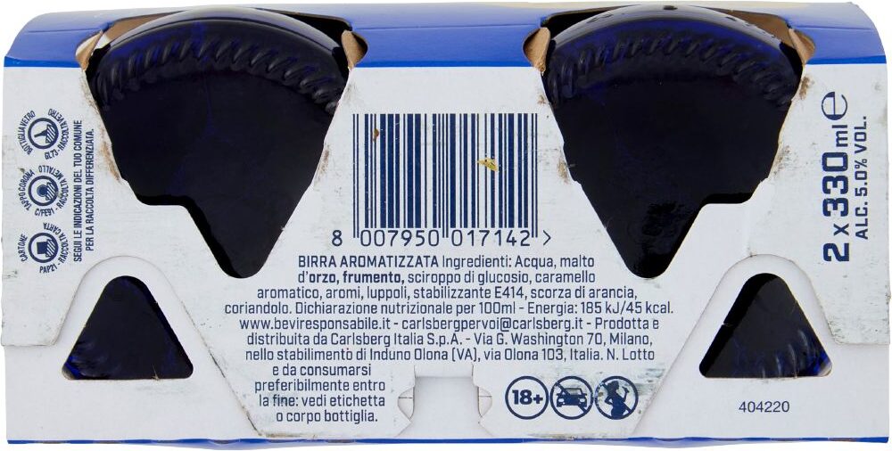 KRONENBOURG 1664 BLANC BIRRA 2X33CL - immagine 2