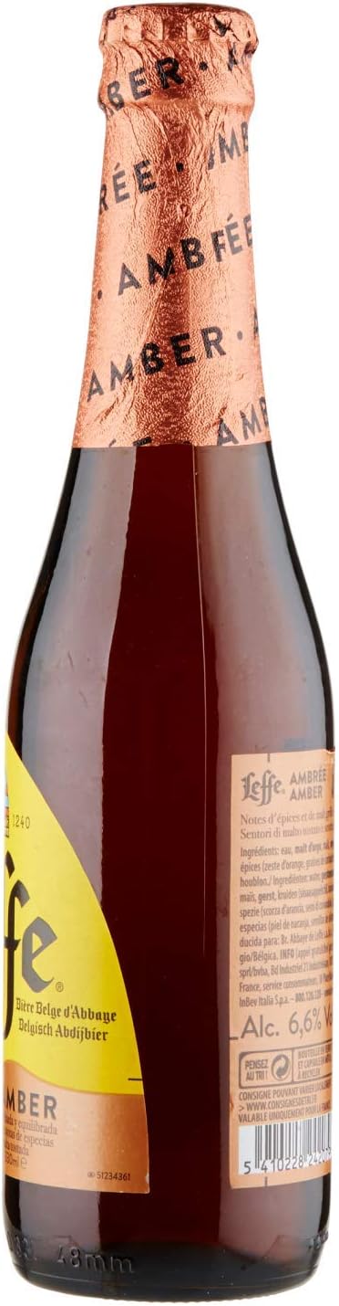 LEFFE AMBREE BIRRA BOTTIGLIA 33CL - immagine 2