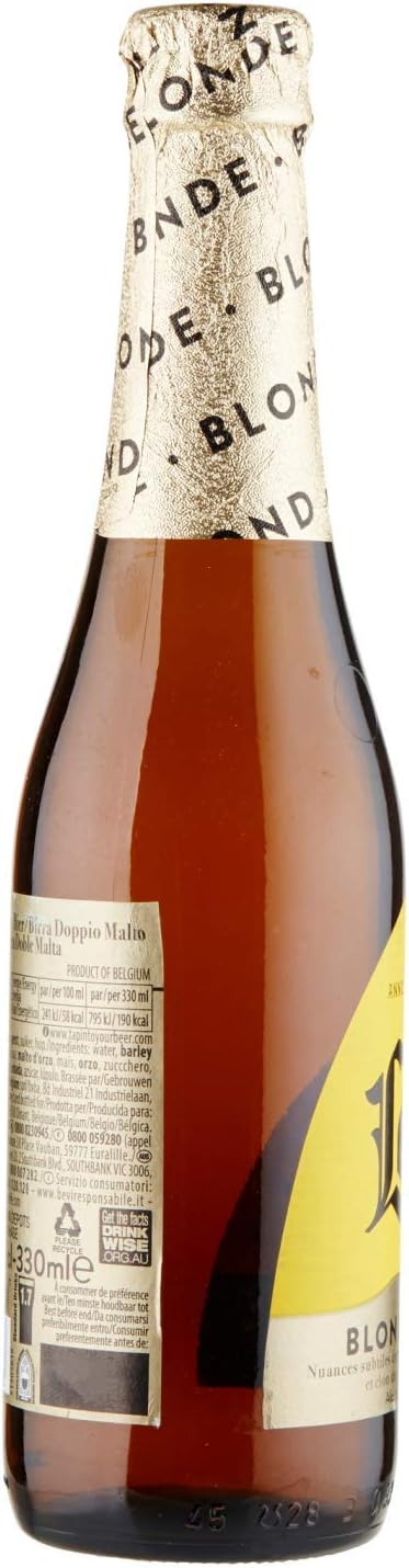 LEFFE BLONDE BIRRA BOTTIGLIA 33CL - immagine 4