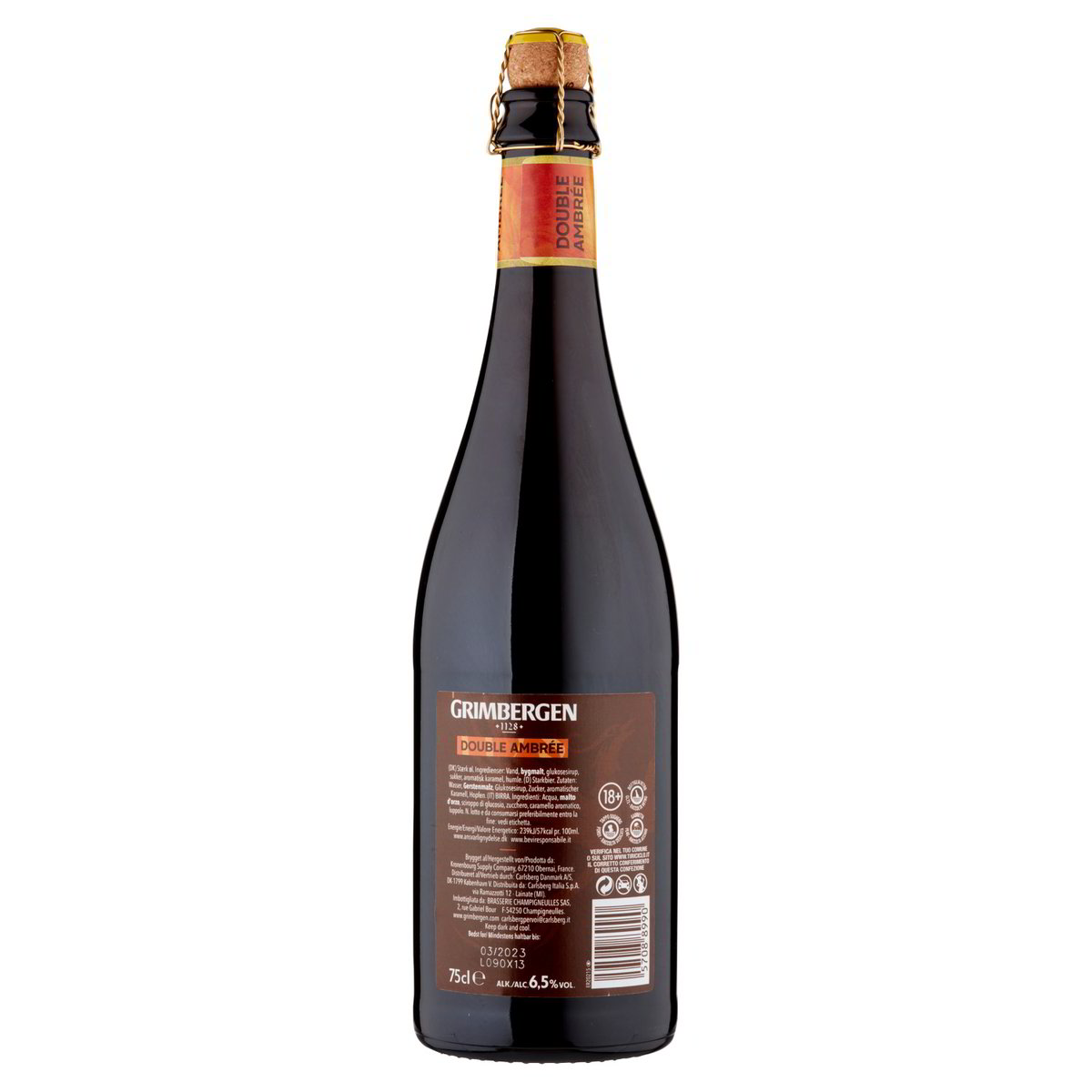 GRIMBERGEN DOUBLE 75CL - immagine 2