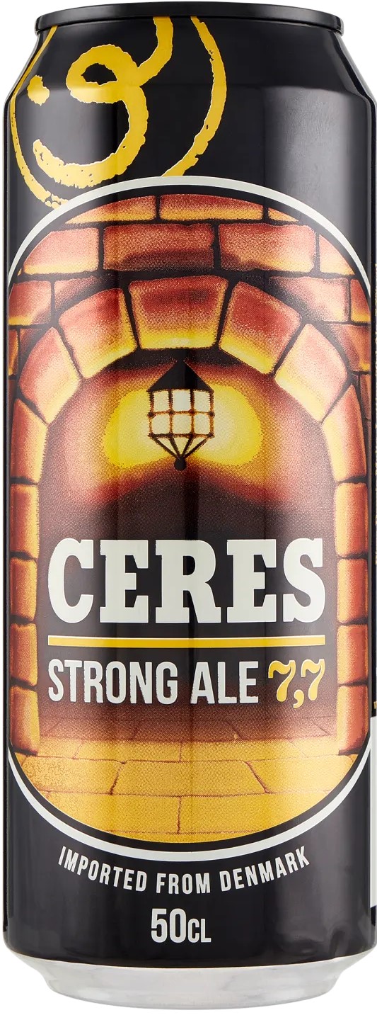CERES STRONG ALE 7,7 LATTINA 50CL
