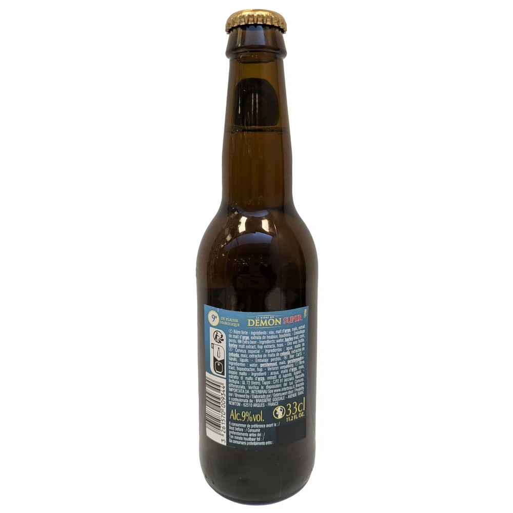 BIERE DU DEMON 9° STRONG 33CL - immagine 2