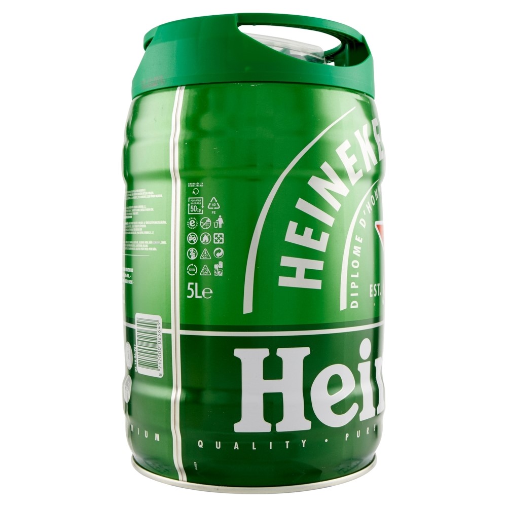 HEINEKEN BIRRA FUSTO 5LT - immagine 2