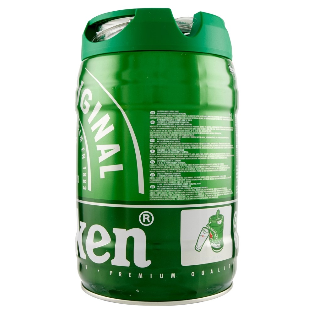 HEINEKEN BIRRA FUSTO 5LT - immagine 4