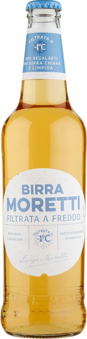 MORETTI FILTRATA A FREDDO 50CL