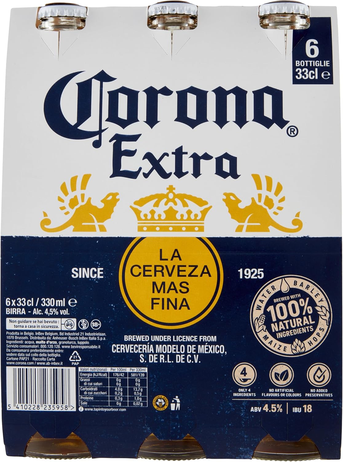 CORONA EXTRA BIRRA 6X33CL - immagine 2