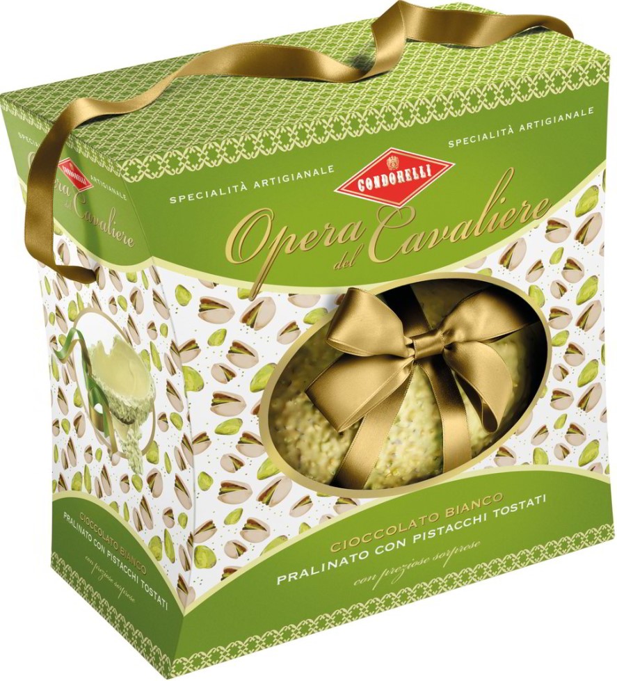 CONDORELLI UOVO BIANCO CON PISTACCHIO 350GR
