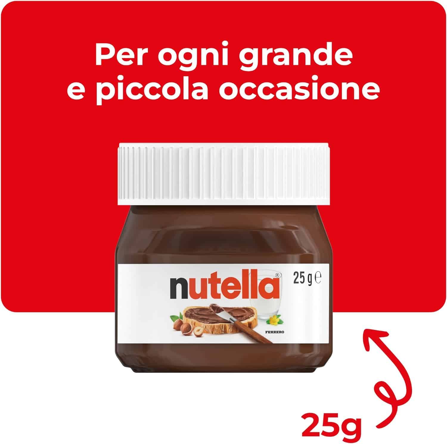 Nutella in vetro vasetti da 25 gr - immagine 3
