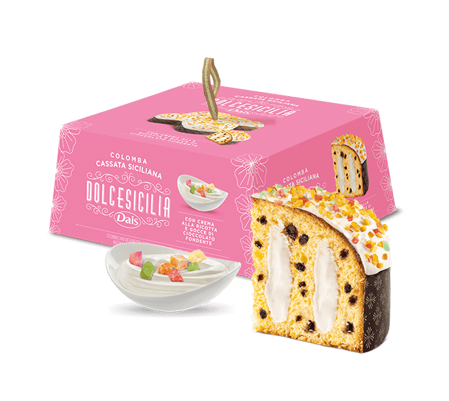 DAIS COLOMBA CASSATA SICILIANA CONCREMA ALLA RICOTTA 800 GR
