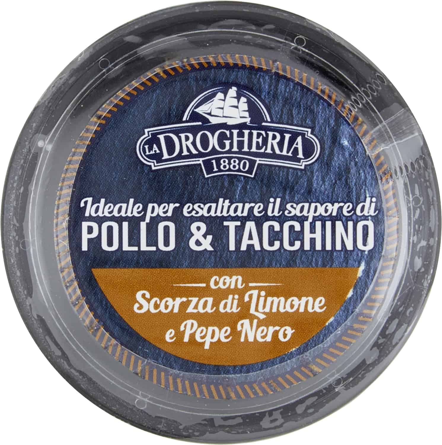 La Drogheria 1880, Linea Macinelli Premium BBQ, Chicken & Turkey, Insaporitore per Piatti a Base di Pollo e Tacchino, Mix Erbe Aromatiche, Spezie e Sale, Sapore Agrumato e Pungente, Formato da 100 gr - immagine 4