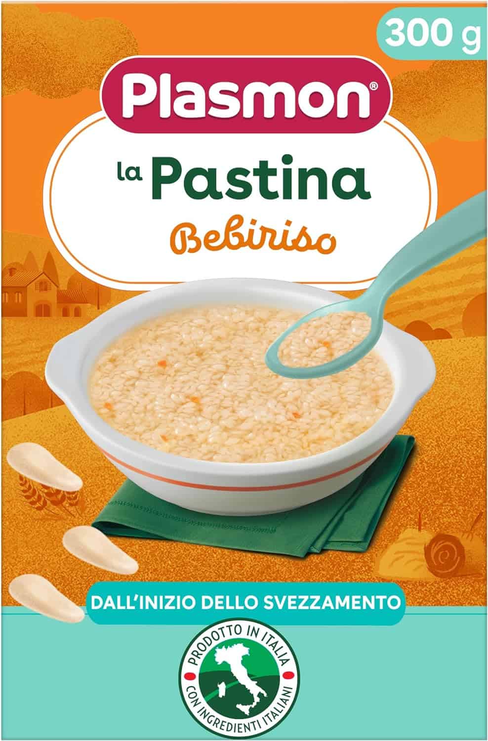 PLASMON PASTINA BEBYRISO 300 GR
