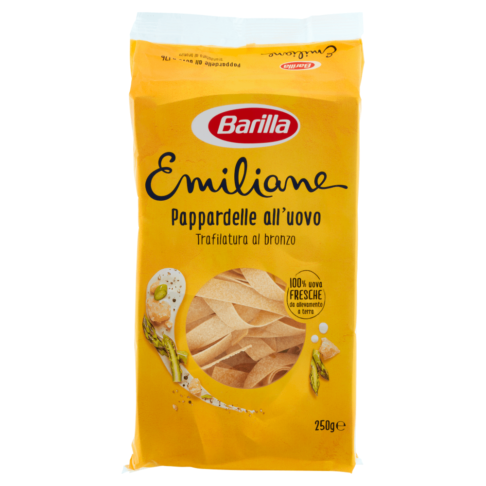 BARILLA EMILIANE PAPPARDELLE ALL'UOVO 250 GR