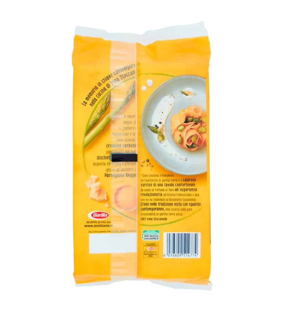 BARILLA EMILIANE PAPPARDELLE ALL'UOVO 250 GR - immagine 6