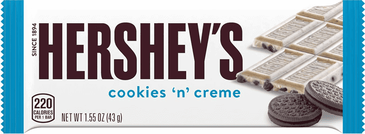 HERSHEY'S COOKIES'N'CREAM 43GR