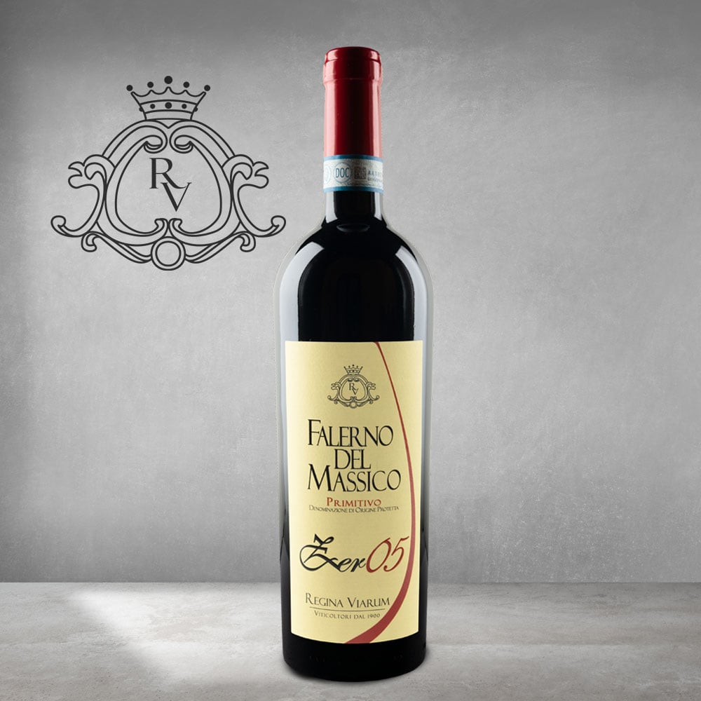 FALERNO DEL MASSICO PRIMITIVO DOP 2021 ZERO5 REGINA VIARIUM 75 CL