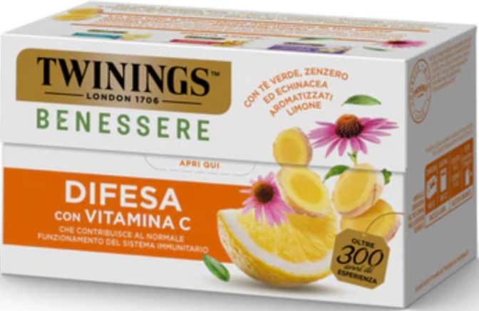 TWININGS TISANA DIFESA 18 FILTRI