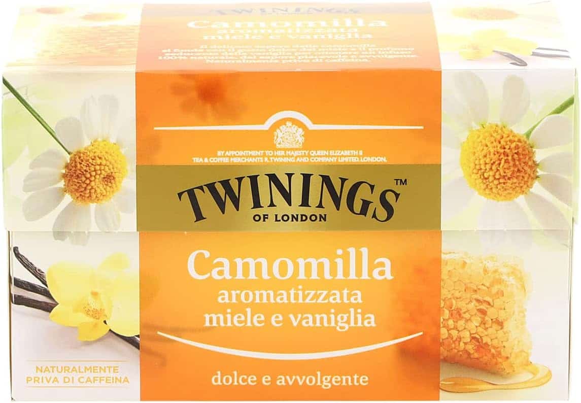 TWININGS CAMOMILLA MIELE E VANIGLIA 20 FILTRI