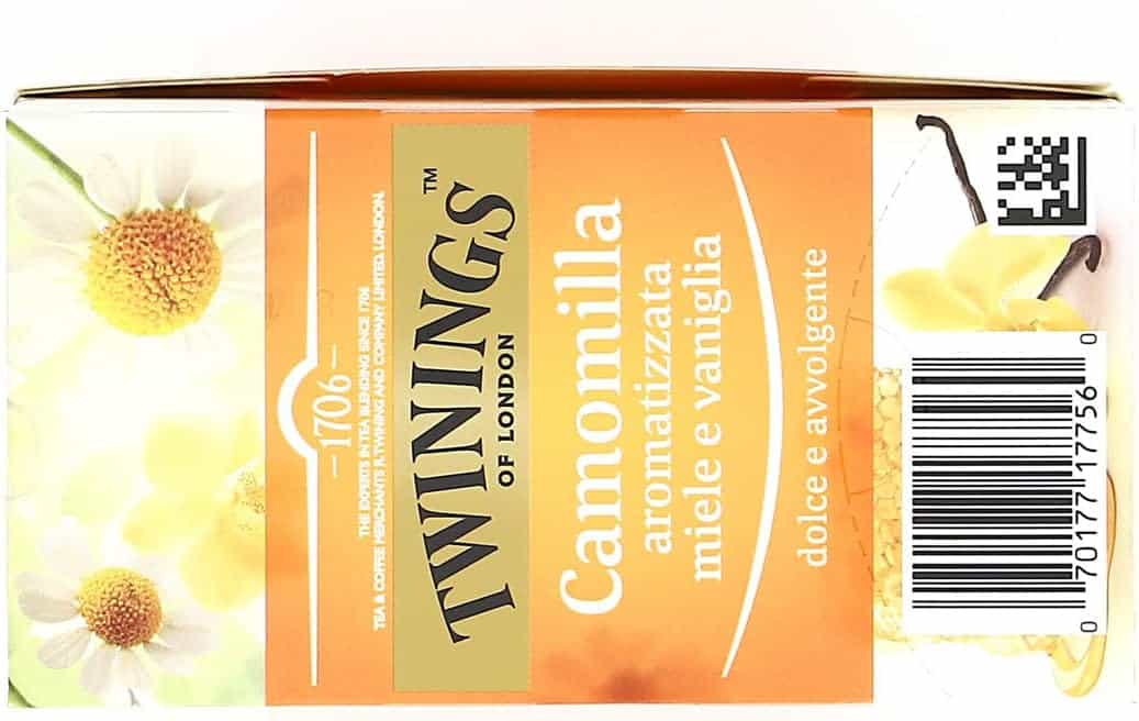 TWININGS CAMOMILLA MIELE E VANIGLIA 20 FILTRI - immagine 3
