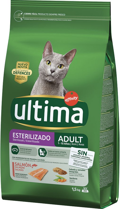 ULTIMA CAT STERILIZZATI SALMONE 1,5KG