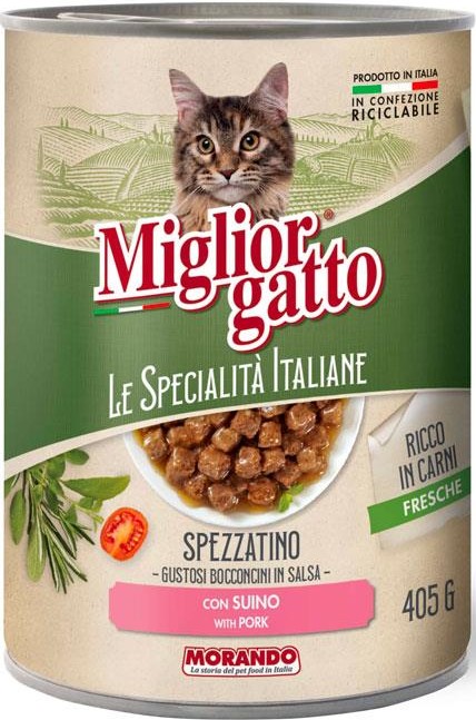 MIGLIOR GATTO SPECIALITA' ITALIANE BOCCONI SUINO 405GR