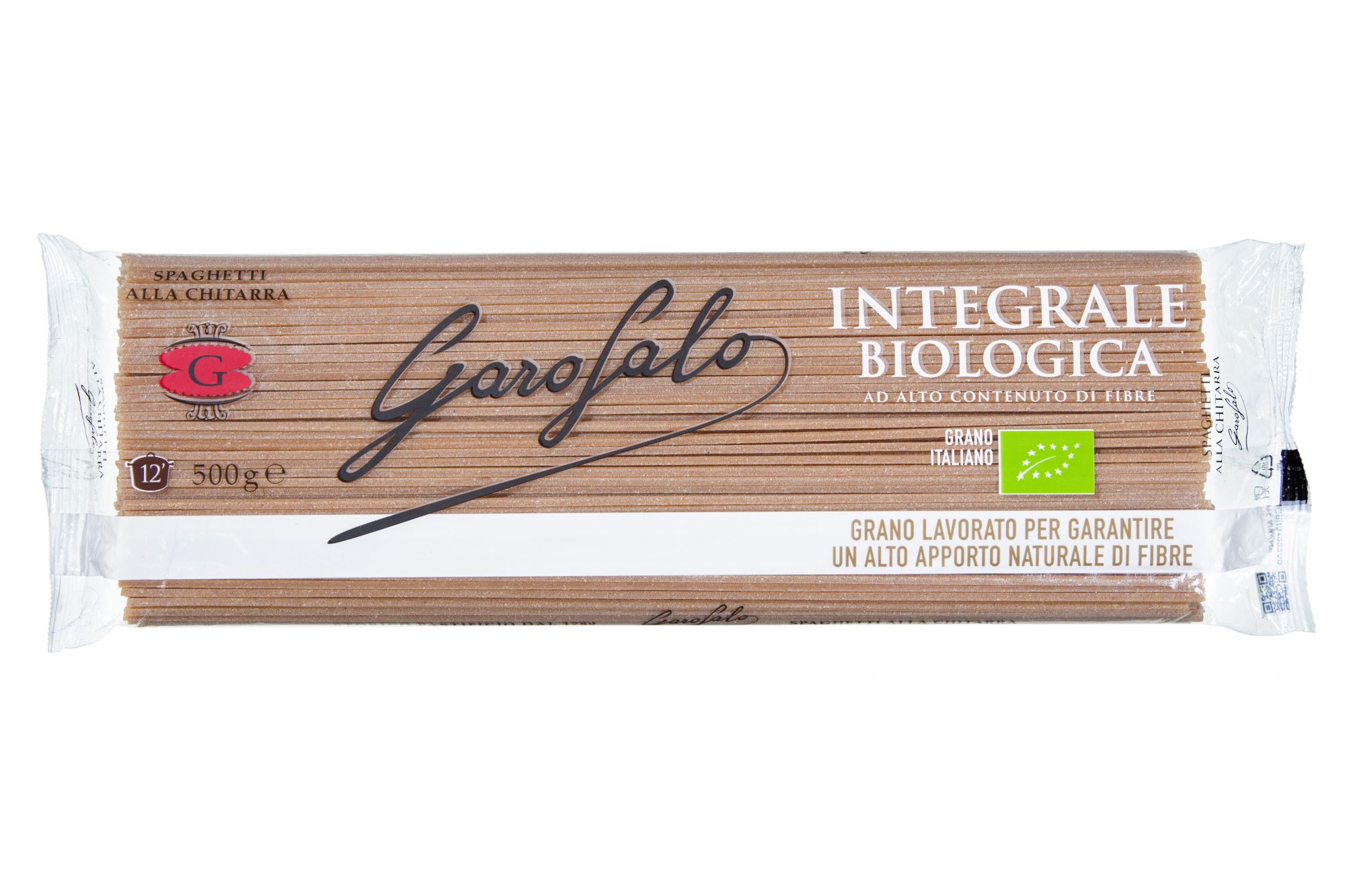 GAROFALO SPAGHETTI ALLA CHITARRA INTEGRALE BIO 500 GR
