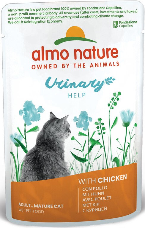 ALMO NATURE GATTO URINARY POLLO BUSTA 70GR