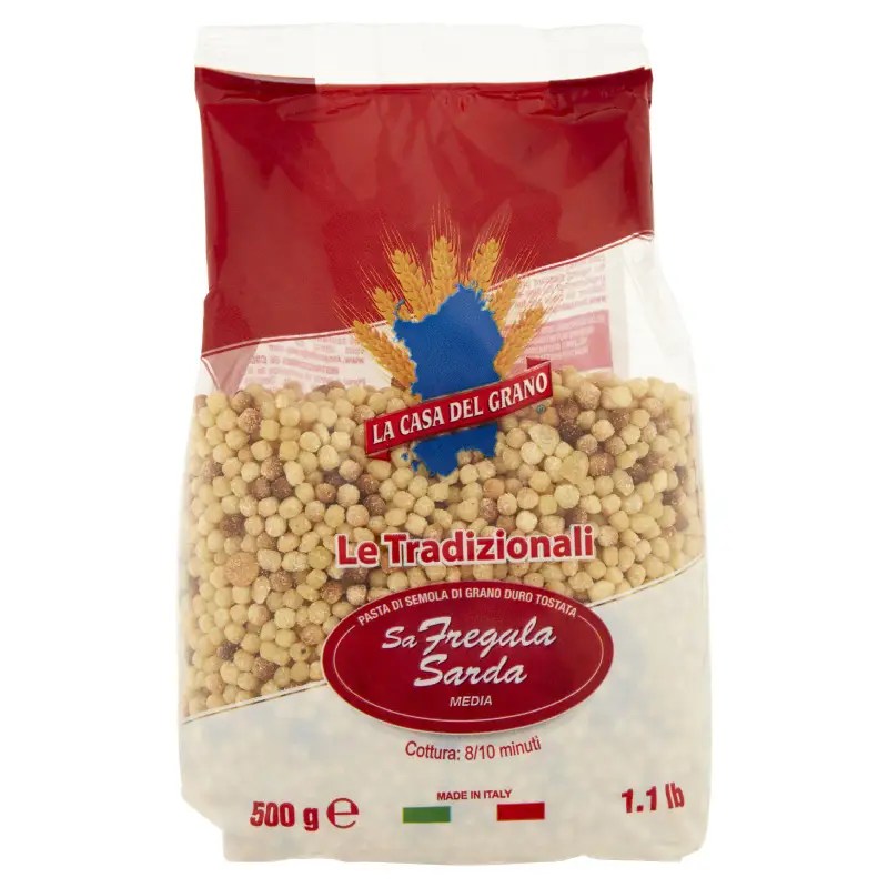 CASA GRANO FREGOLA MEDIA 500 GR - immagine 2