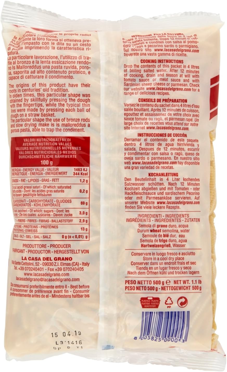 CASA GRANO MALLOREDDUS 500 GR - immagine 2
