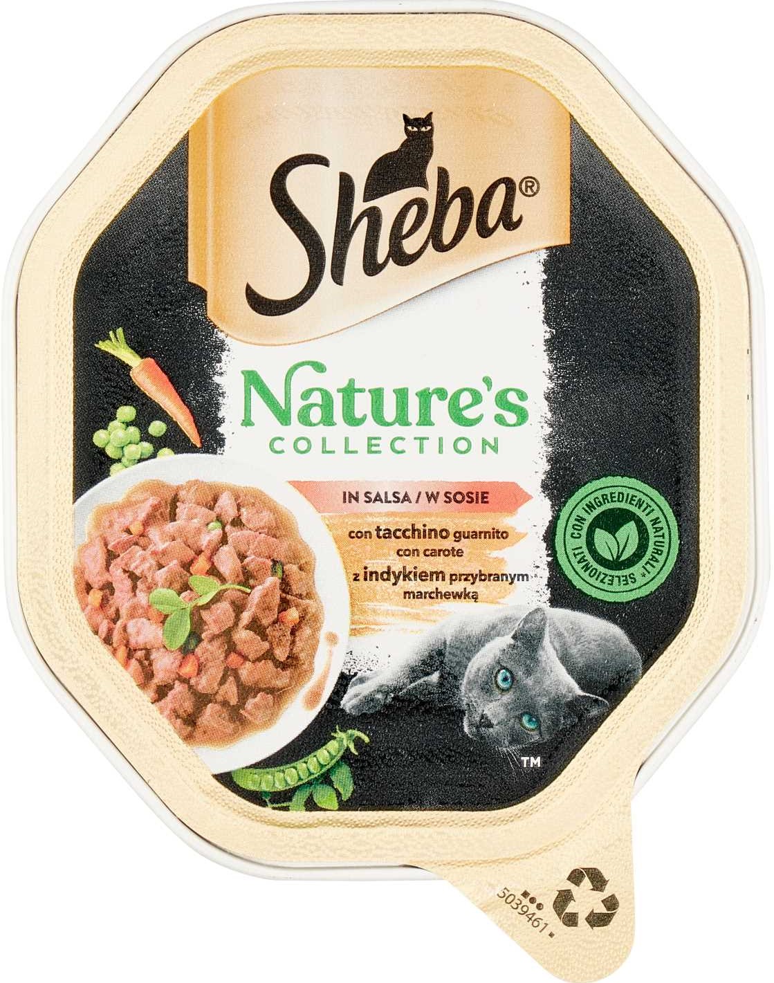 SHEBA NATURE COLLECTION TACCHINO E CAROTE 85GR