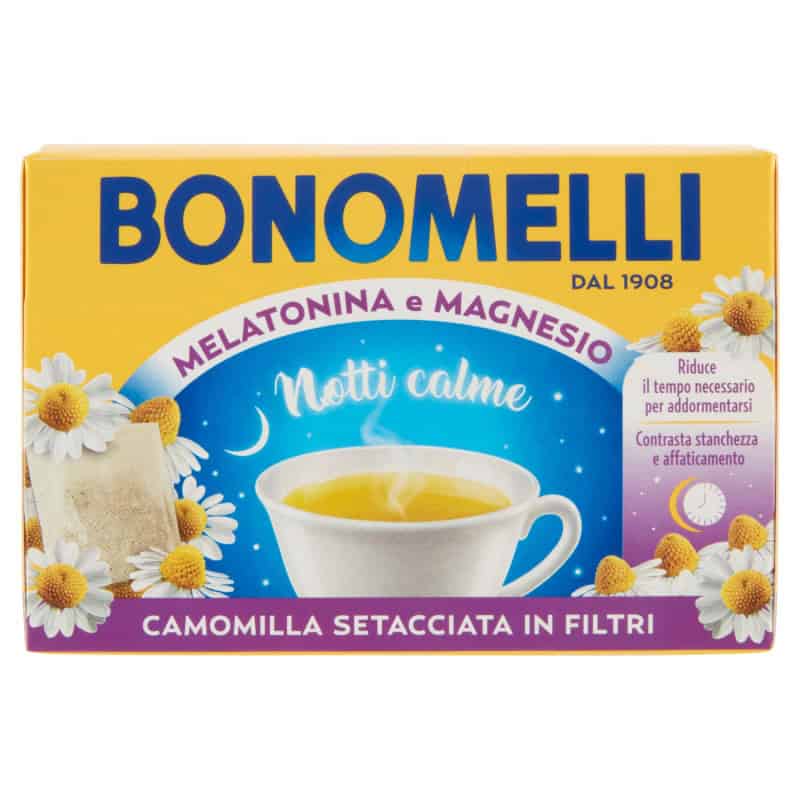 BONOMELLI CAMOMILLA CON MELTONINA 14 FILTRI