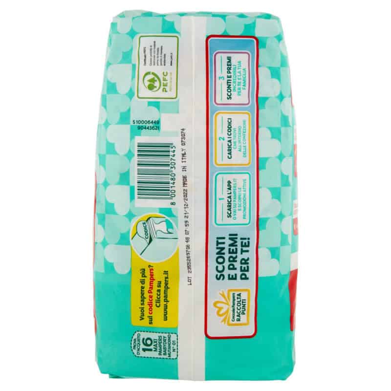 PAMPERS BABY DRY MUTANDINE MAXI 8-15 KG 16 PZ - immagine 4