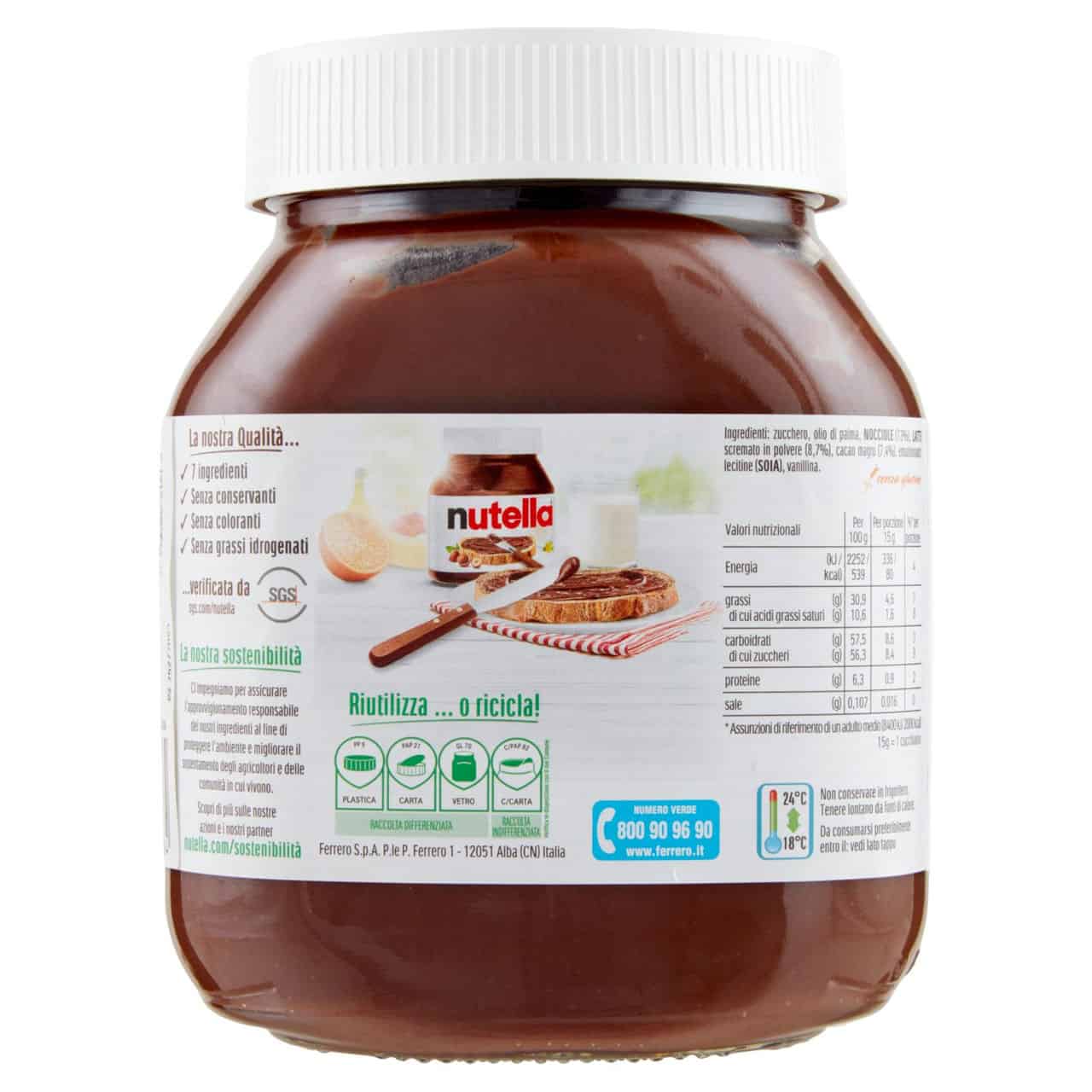 NUTELLA 600 GR - immagine 2