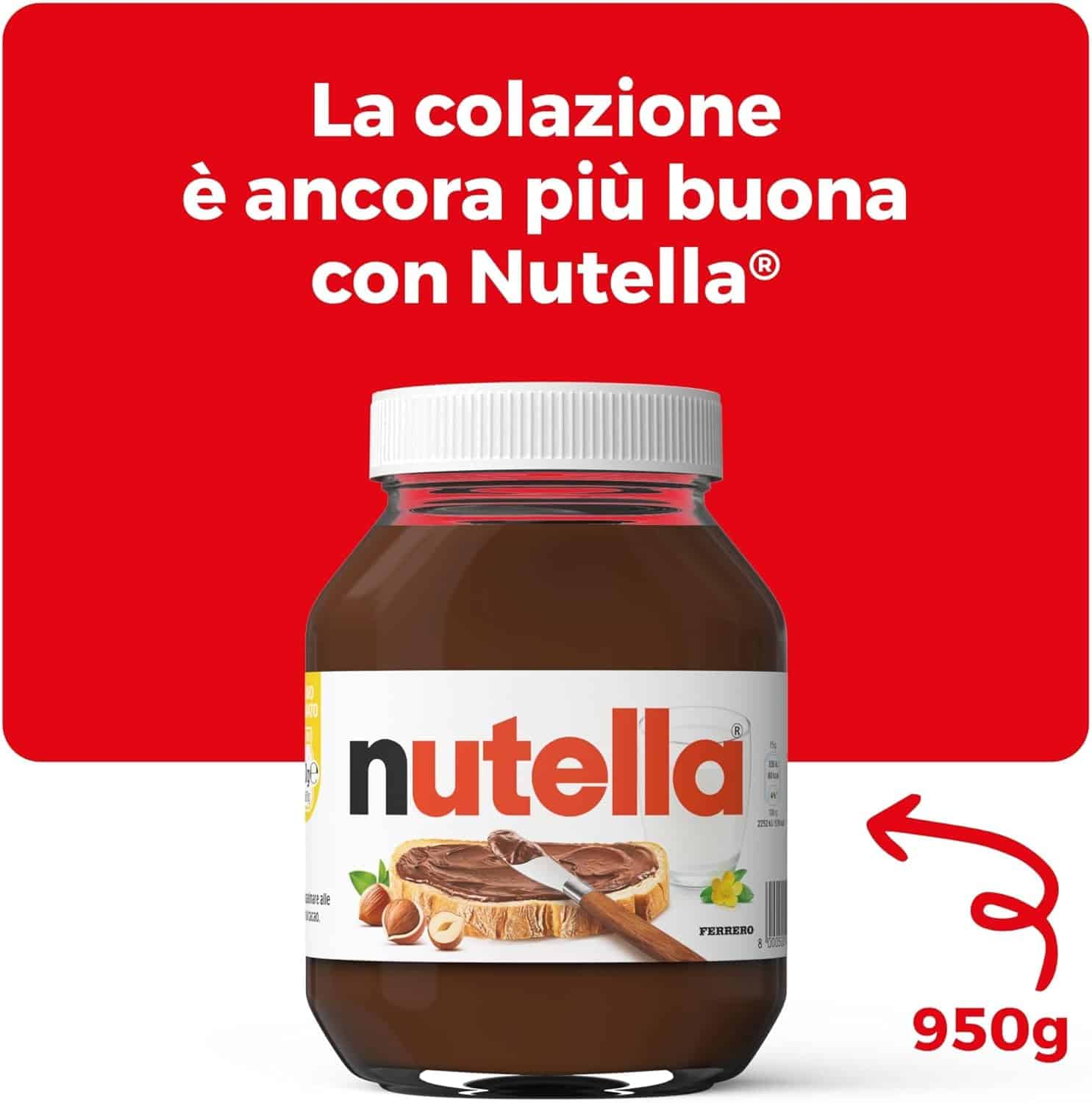 NUTELLA 950 GR - immagine 2