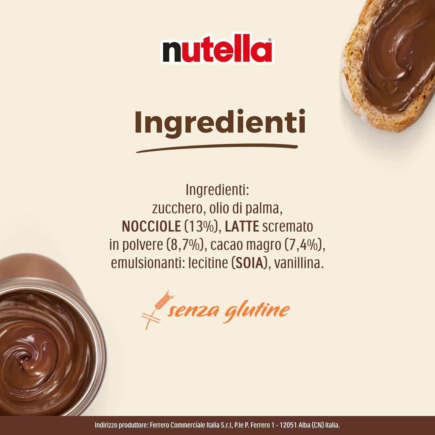 NUTELLA 950 GR - immagine 4