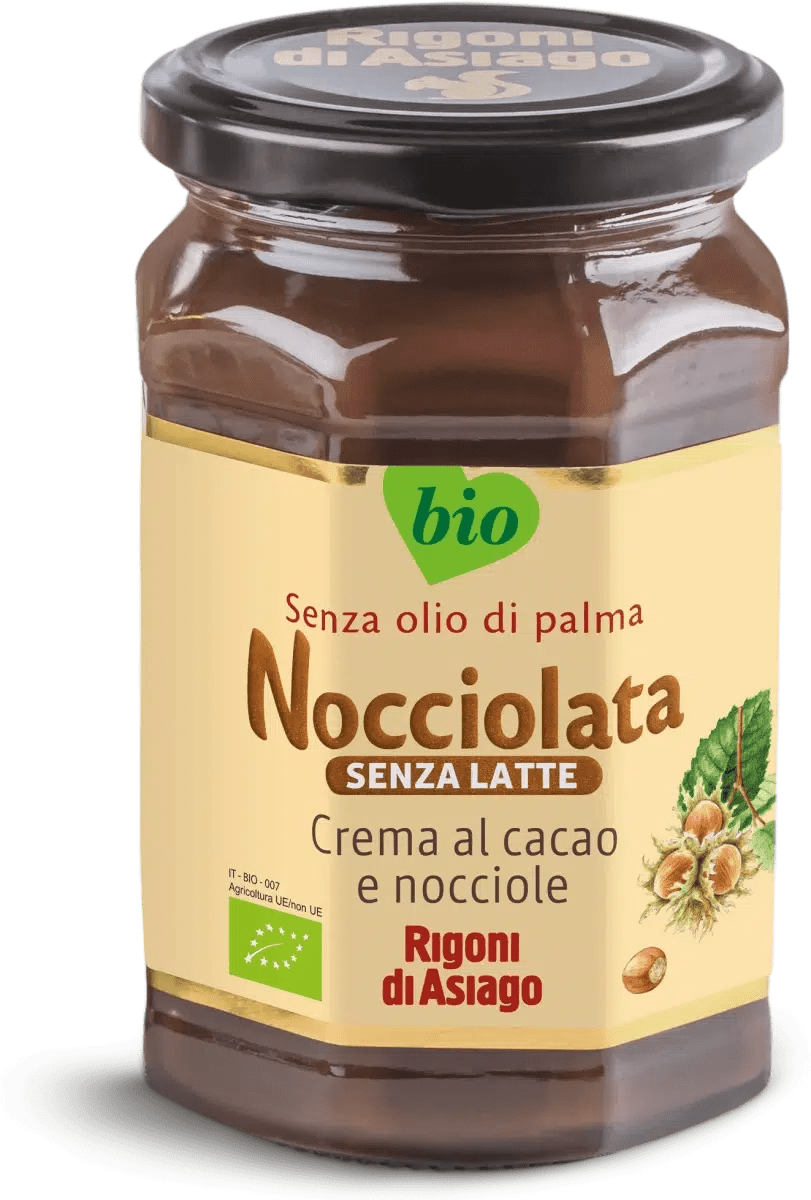 RIGONI CREMA NOCCIOLATA SENZA LATTE BIO 250 GR