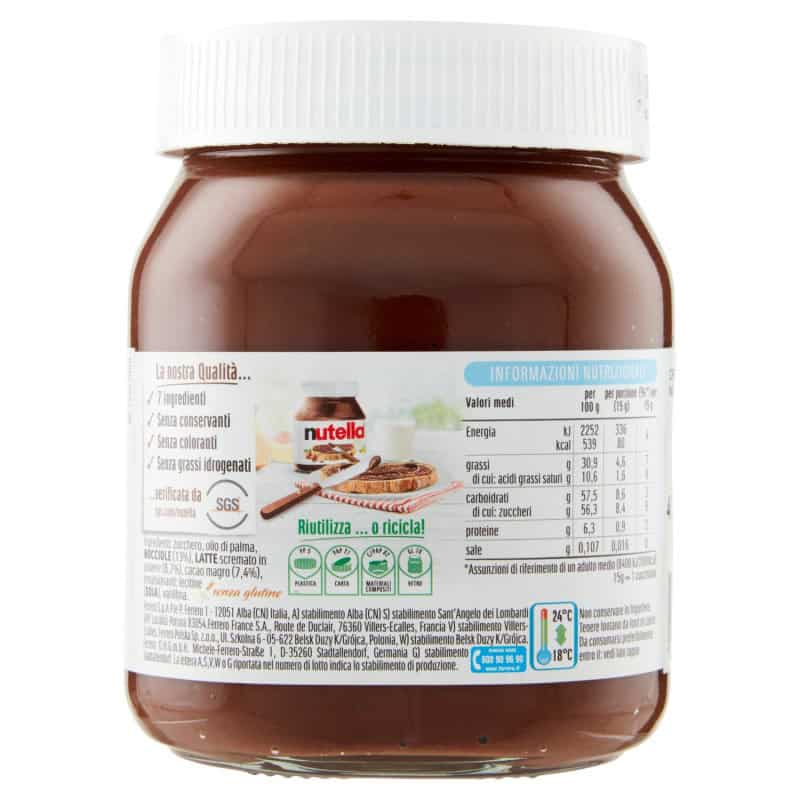 NUTELLA 450GR - immagine 2