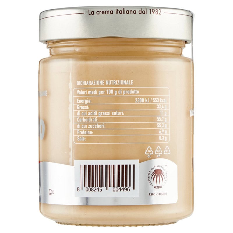 NUTKAO GRAN CREMERIA AL LATTE CON NOCCIOLE ITALIANE 350 GR - immagine 3