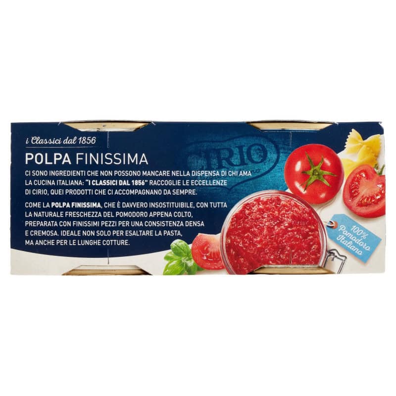 CIRIO POLPA FINISSIMA 2 X 210 GR - immagine 2